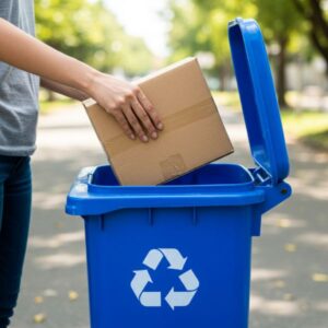 Descarte correto das Embalagens de Papelão Ondulado